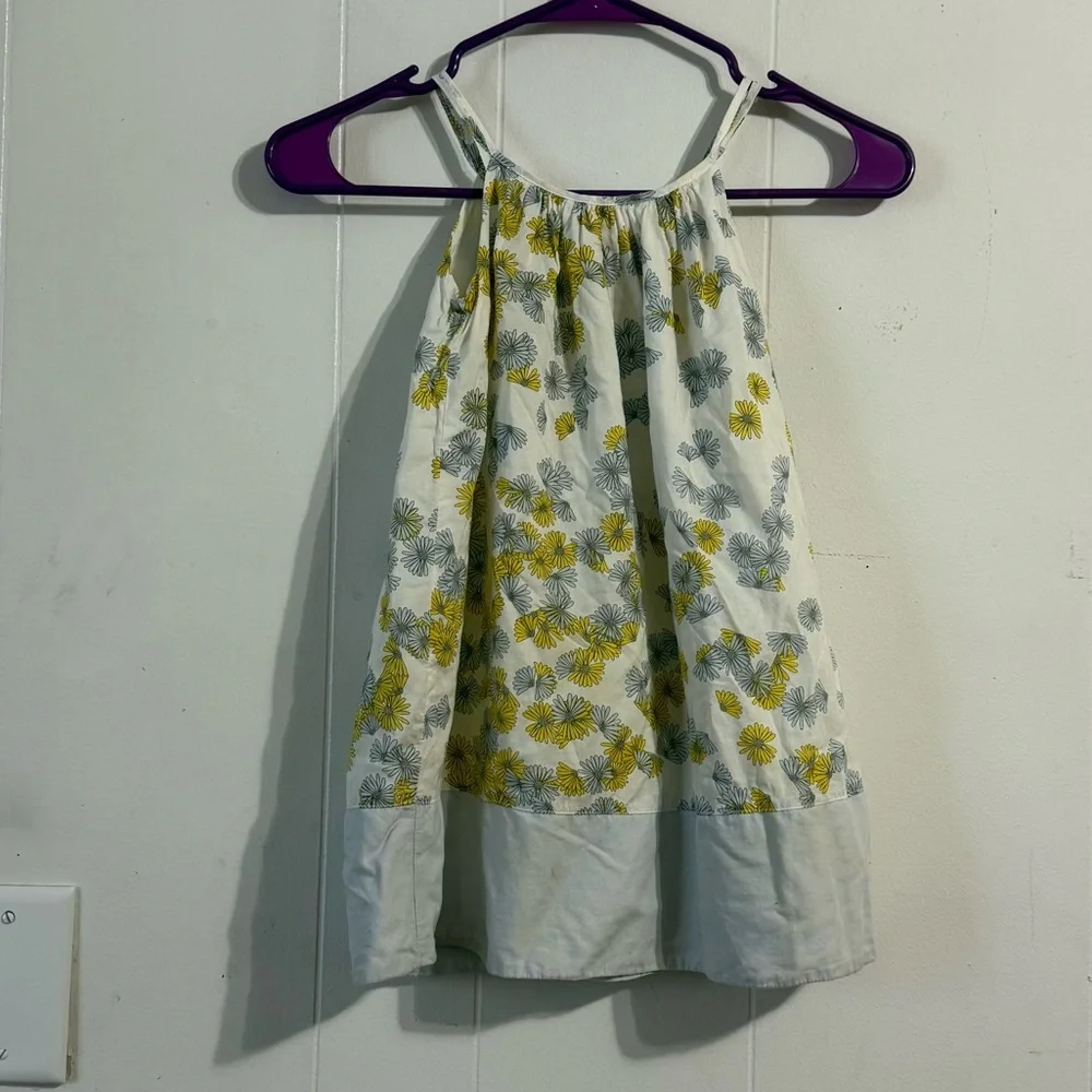 GAP Kids Casual Dress with Yellow and‎ Gray Floral